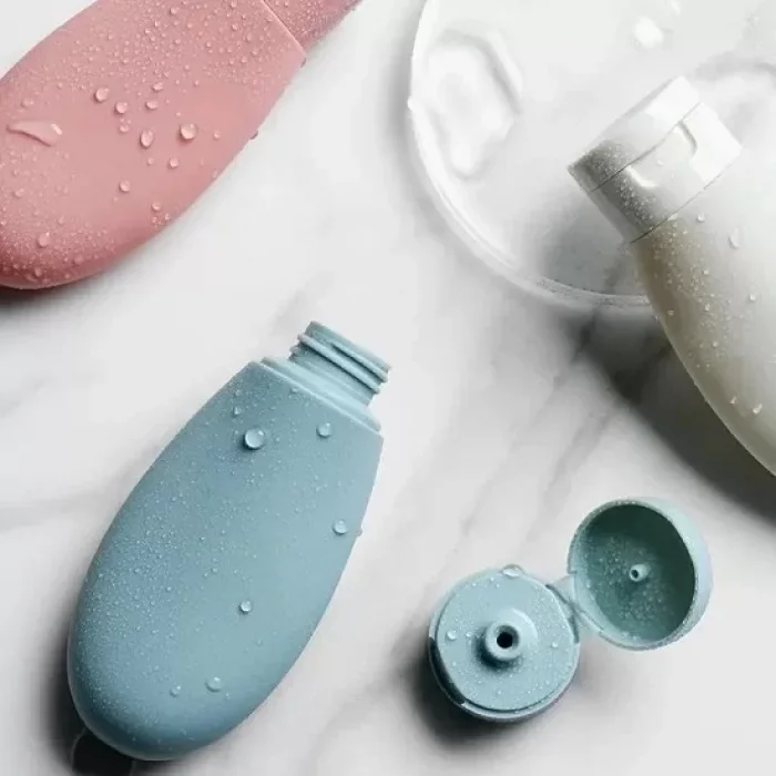 Seyahat Tipi Doldurulabilir Krem Şampuan Kutusu 3 Lü