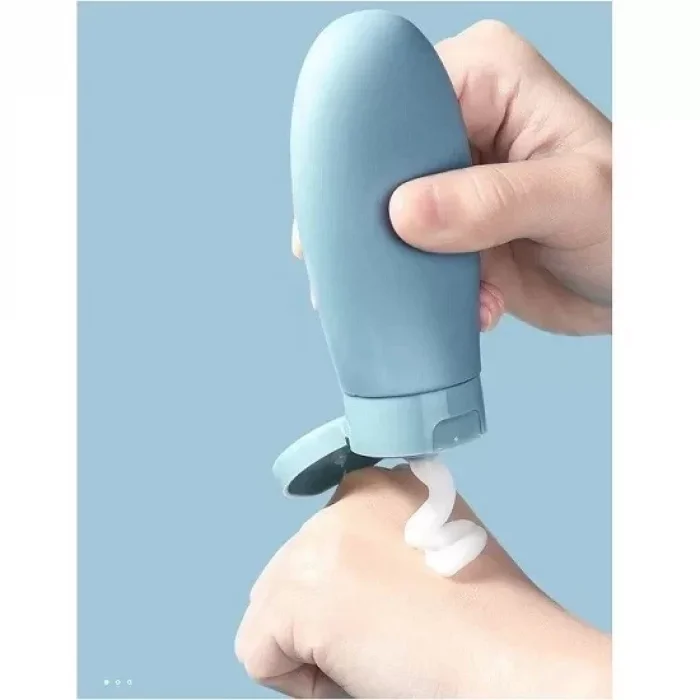 Seyahat Tipi Doldurulabilir Krem Şampuan Kutusu 3 Lü