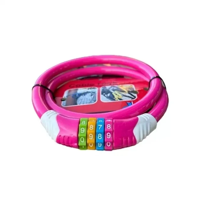 Şifreli Kız Bisiklet Kilidi 80 Cm