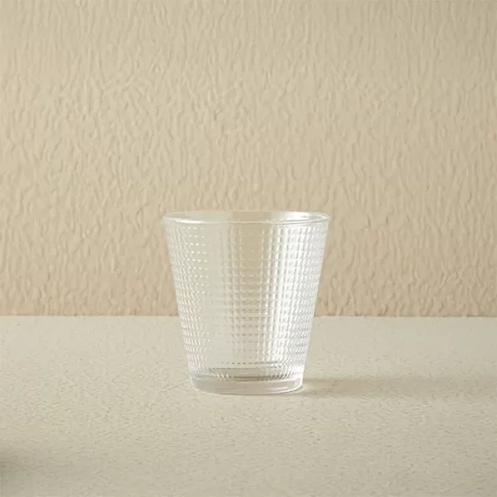 Sigma Glass İçten Desenli Su Bardağı 3 Lü Set