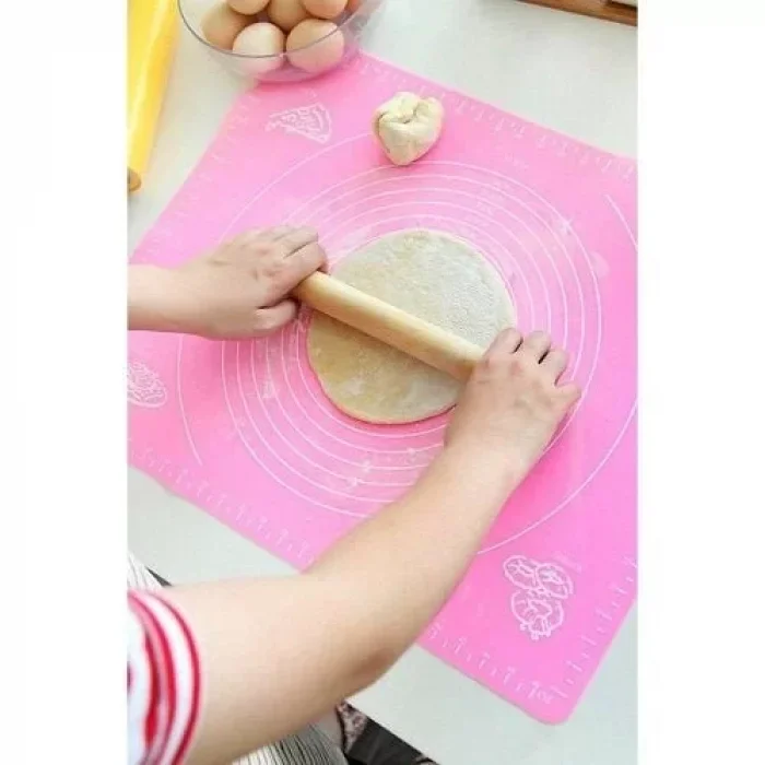 Silikon Hamur Açma Matı Büyük Boy 65 X 45