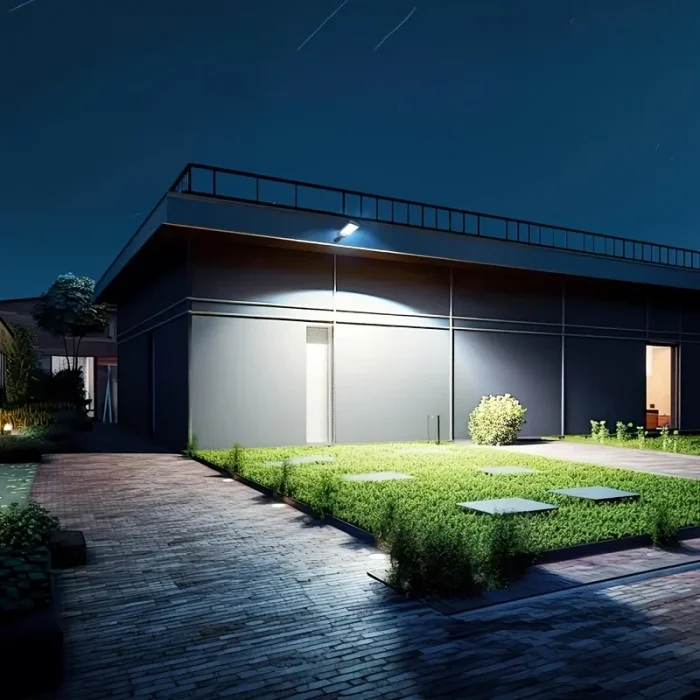 Solar Güneş Enerjili Led Bahçe Aydınlatması 120 Ledli 3 Modlu Hareket Sensörlü