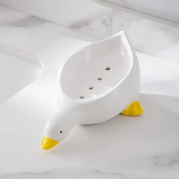 Su Giderli Sevimli Ördek Katı Sabunluk