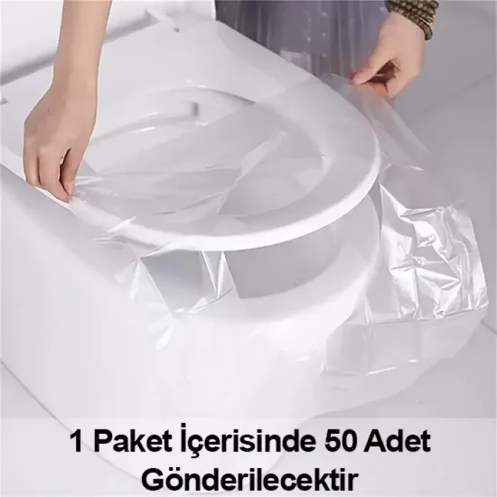 Tek Kullanımlık Klozet Kapağı Poşeti 50 Adet