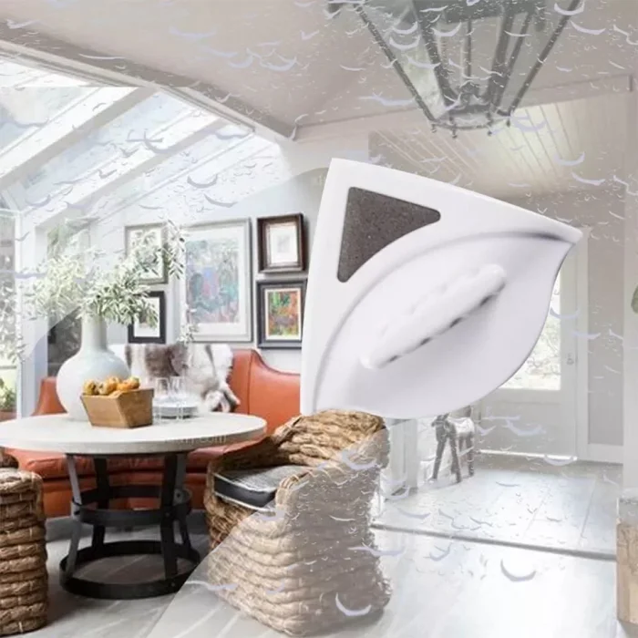 Üçgen Çift Taraflı Mıknatıslı Cam Sileceği ( Tek Cam )