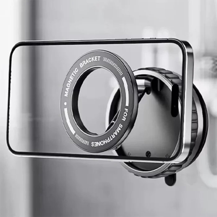 Vakumlu Araç Telefon Tutucu 360 Derece Dönebilir Oto Magsafe Telefon Tutucu