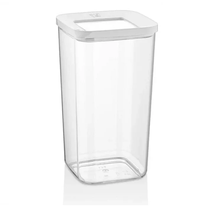 Vip Ahmet 1200 Ml Kare Saklama Kabı 3 Lü Set