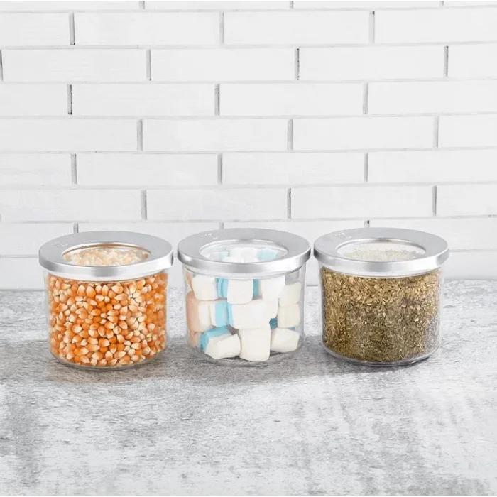 Vip Ahmet 400 Ml Lüx Yuvarlak Saklama Kabı 3 Lü