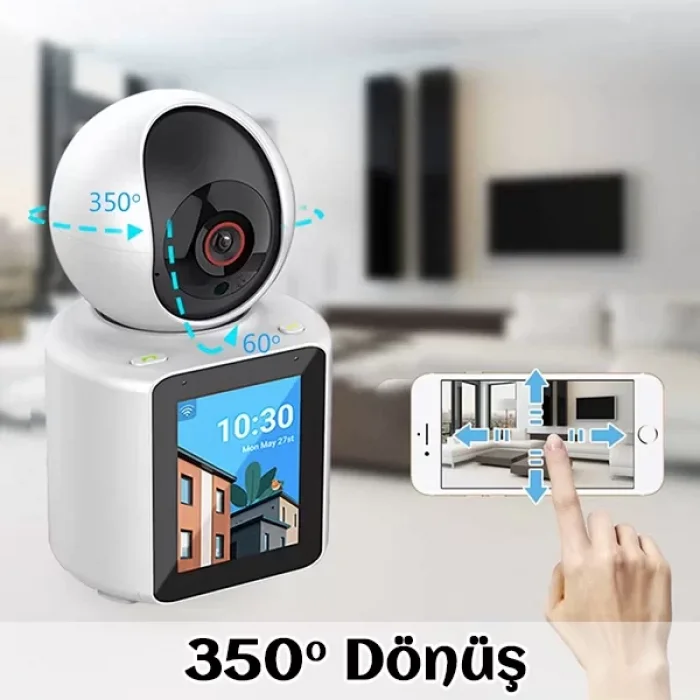 Wifi Videolu Görüşme Özellikli Akıllı Kamera