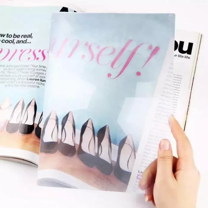 Yüksek Kontrastlı Kitap Okuma Büyüteci