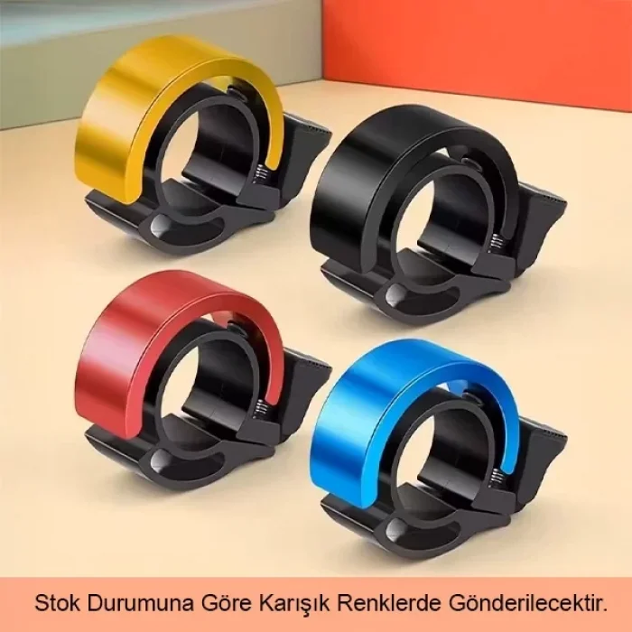 Yüksek Sesli Alüminyum Alaşımlı Halka Bisiklet Zili