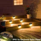 1 Adet Köşebent Merdiven Veranda Solar Led Lamba