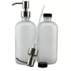 1 Adet Sıvı Sabunluk Yedek Pompası Gümüş Renk