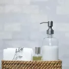 1 Adet Sıvı Sabunluk Yedek Pompası Gümüş Renk