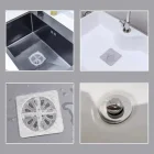 10 Adet Yapışkanlı Saç Kıl Banyo Gider Süzgeci