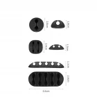 16 Parça Masa Üstü Kenarı Kablo Fiş Tutucu