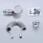 2 İn 1 Spiral Hortumlu Haraketli Lavabo Duş Başlığı