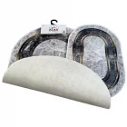 2 Li Banyo Paspası Kaymaz Klozet Takımı Oval A