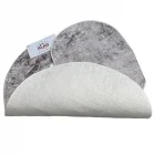 2 Li Banyo Paspası Kaymaz Klozet Takımı Oval D