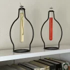 2 Li Dekoratif Cam Metal Kandil Ve Kandil Yağı