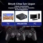 2.4g Çift Kol Retro Oyun Konsolu 4k 3500 Oyun