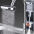 3 Fonksiyonlu Çok Amaçlı Esnek Şelale Musluk Başlığı