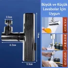 3 Fonksiyonlu Çok Amaçlı Esnek Şelale Musluk Başlığı