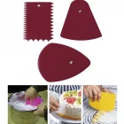 3 Lü Hamur Kesici Hamur Kazıyıcı Dekoratör Set