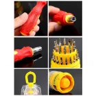 31 Parça Yumurta Saat Tamir Tornavida Uç Seti