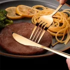 36 Parça Parlak Gold Çatal Kaşık Bıçak Seti