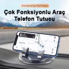 360 Derece Dönebilen Yapışkanlı Numaratörlü Araç Telefon Tutucu