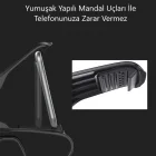 360 Derece Oynar Gösterge Üstü Araç Telefon Tutucu