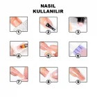 36w Oje Ve Tırnak Kurutucu Fototerapi Makinesi Dijital Göstergeli