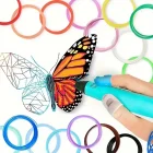 3d Pen Üç Boyutlu Yazıcı Kalem Printer 3 Renk Filament