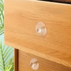 4 Adet Çok Amaçlı Yapışkan Kristal Tutacak Kulp