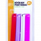 4 Lü Büyük Boy Poşet Kıskacı