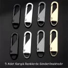 5 Adet Kolay Takılan Fermuar Sürgüsü Başlığı Yedeği Valiz Çanta Kıyafet