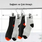 5 Adet Mandallı Pantolon Etek Askısı 40 Cm Metal