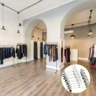 5 Adet Mandallı Pantolon Etek Askısı 40 Cm Metal