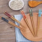 5 Çift Chopstick Sushi Çin Çubuğu Yıkanabilir