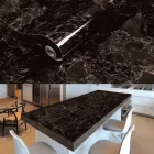 5 Mt Mermer Desenli Yapışkanlı Folyo Kahve