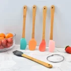 5 Parça Mini Silikon Spatula Kaşık Fırça Seti
