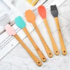 5 Parça Mini Silikon Spatula Kaşık Fırça Seti