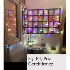 50 Led 7 Mt Solar Renkli Led Işık Güneş Enerjili