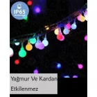 50 Led 7 Mt Solar Renkli Led Işık Güneş Enerjili