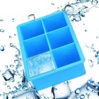 6 Bölmeli Büyük Boy Silikon Buz Kalıbı