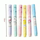 6 Lı Fosforlu Kalem Seti Sanrio Karakterleri Kuromi Hello Kitty