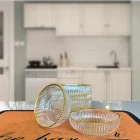 6 Lı Sigma Altın Yaldız Cam Kase Çerezlik Sosluk