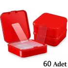 60 Parça Çok Amaçlı Çift Taraflı Bant 1 X 4 Cm