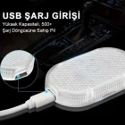 7 Renk Araç İçi Ayak Altı Led Lamba Dokunmatik Sensörlü Kolay Montaj